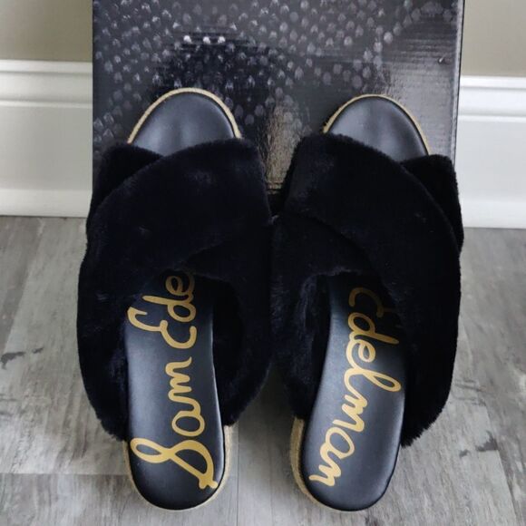 Sam Edelman Zia faux fur slides - Picture 5 of 7